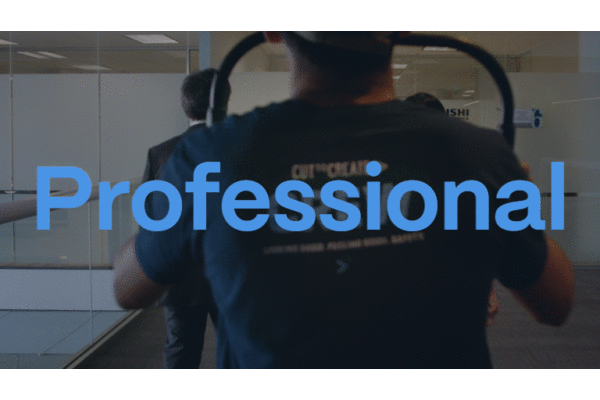 Our video production team is the perfect combination of professional and playful