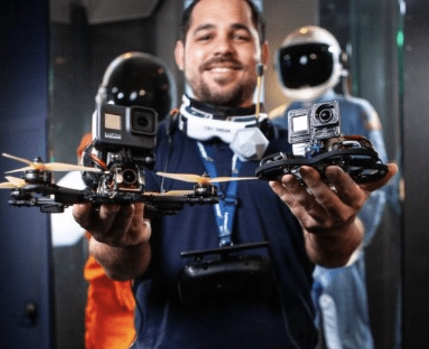 Beto Diaz, FPV Drone Pilot for Cut To Create Video Production