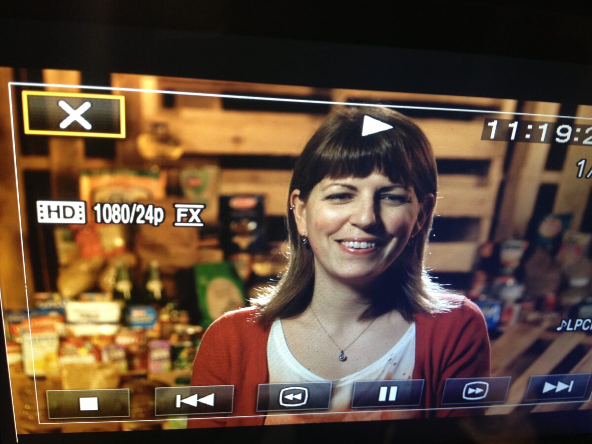 Behind the scenes for a video series produced for The Global Foodbanking Network by Cut To Create Video Production Houston, Texas