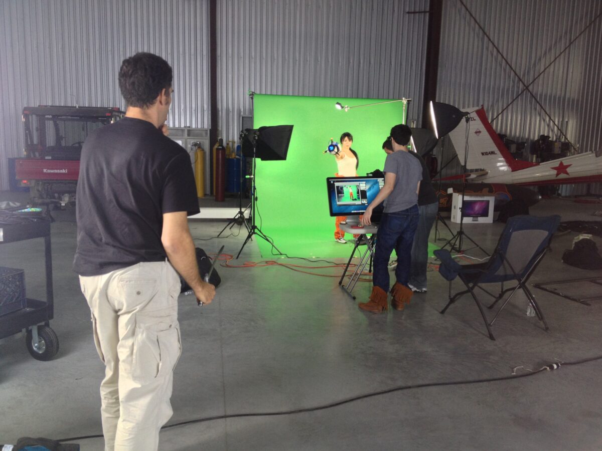 Behind the Scenes at Cut To Create's video productions for Virtuix Omni