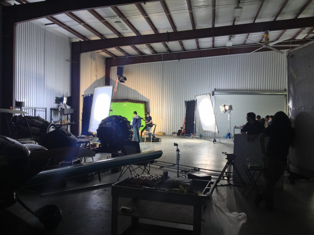 Behind the Scenes at Cut To Create's video productions for Virtuix Omni