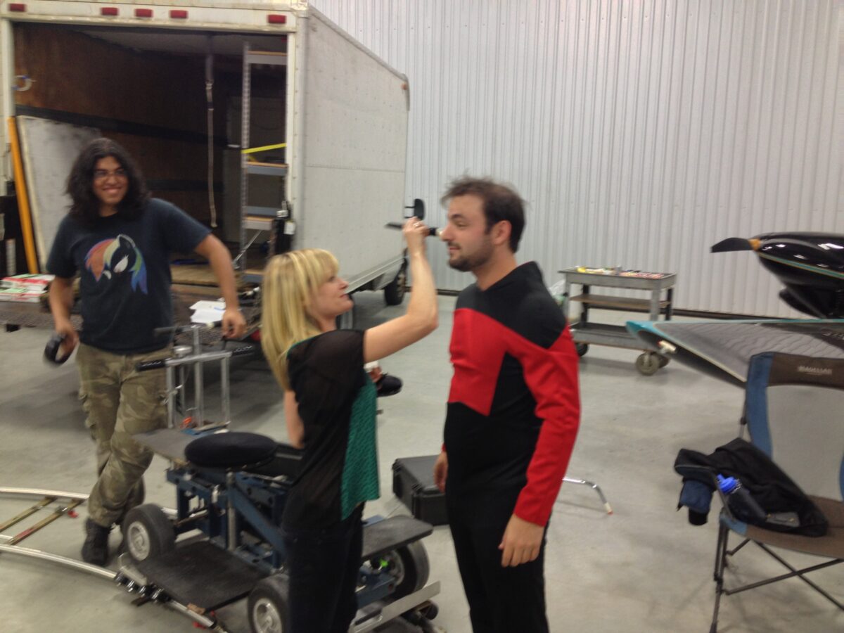 Behind the Scenes at Cut To Create's video productions for Virtuix Omni