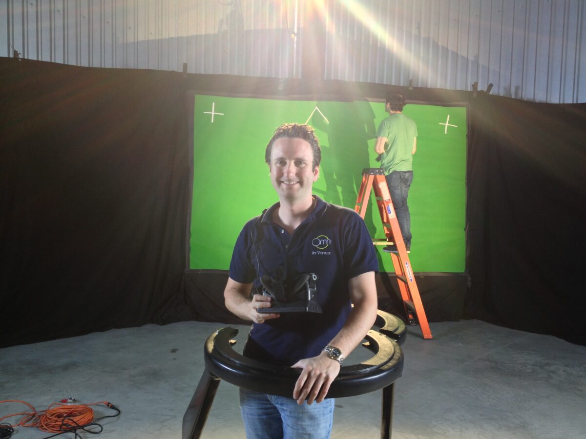 Behind the Scenes at Cut To Create's video productions for Virtuix Omni