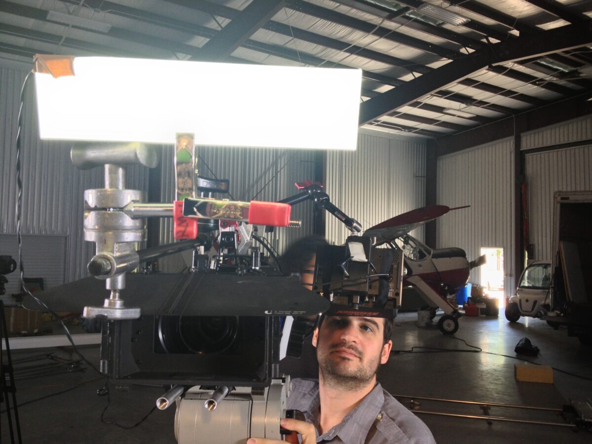 Behind the Scenes at Cut To Create's video productions for Virtuix Omni