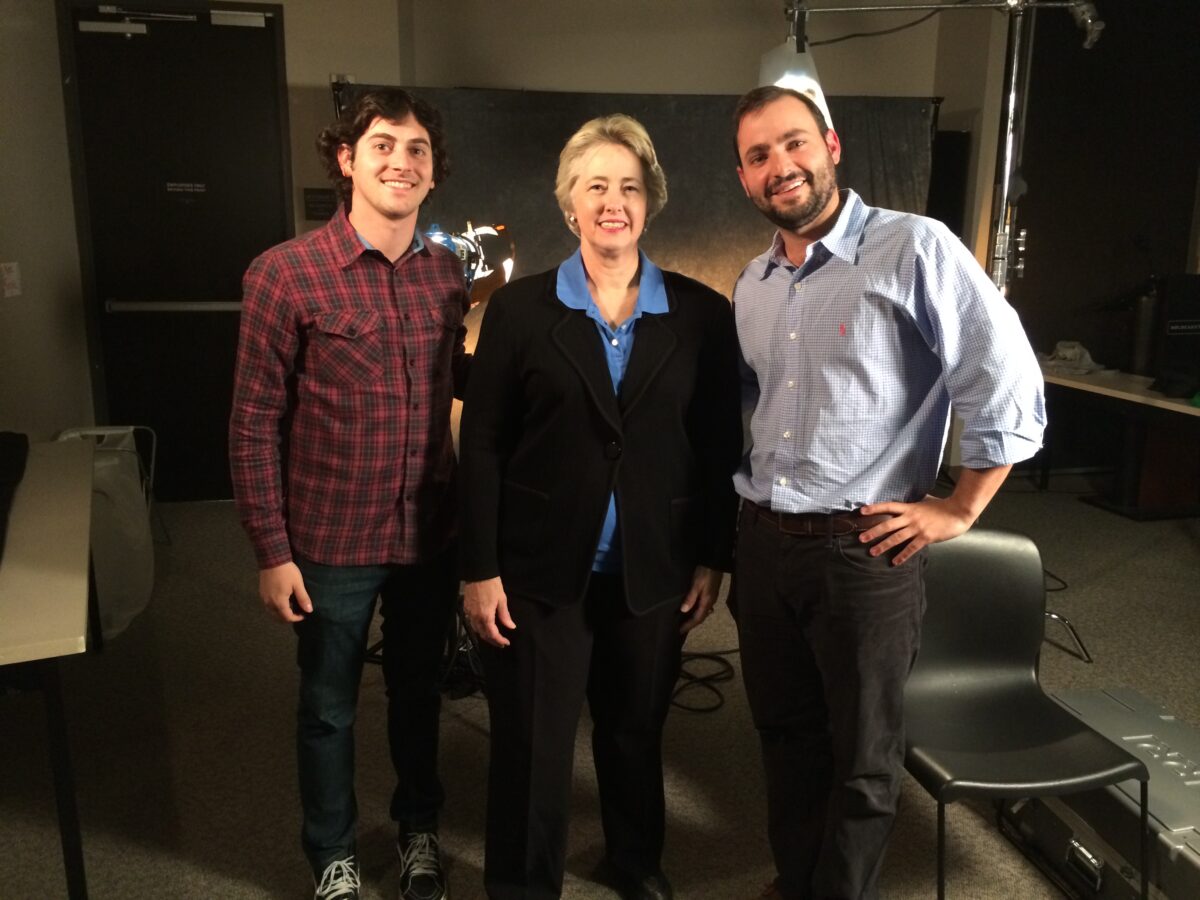 Behind the scenes at Cut To Create's video production for Holocaust Museum Houston