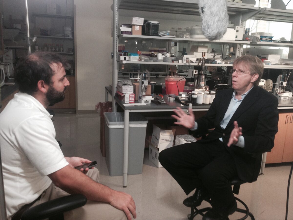 Behind the scenes at Cut To Create's video production for SensoDx