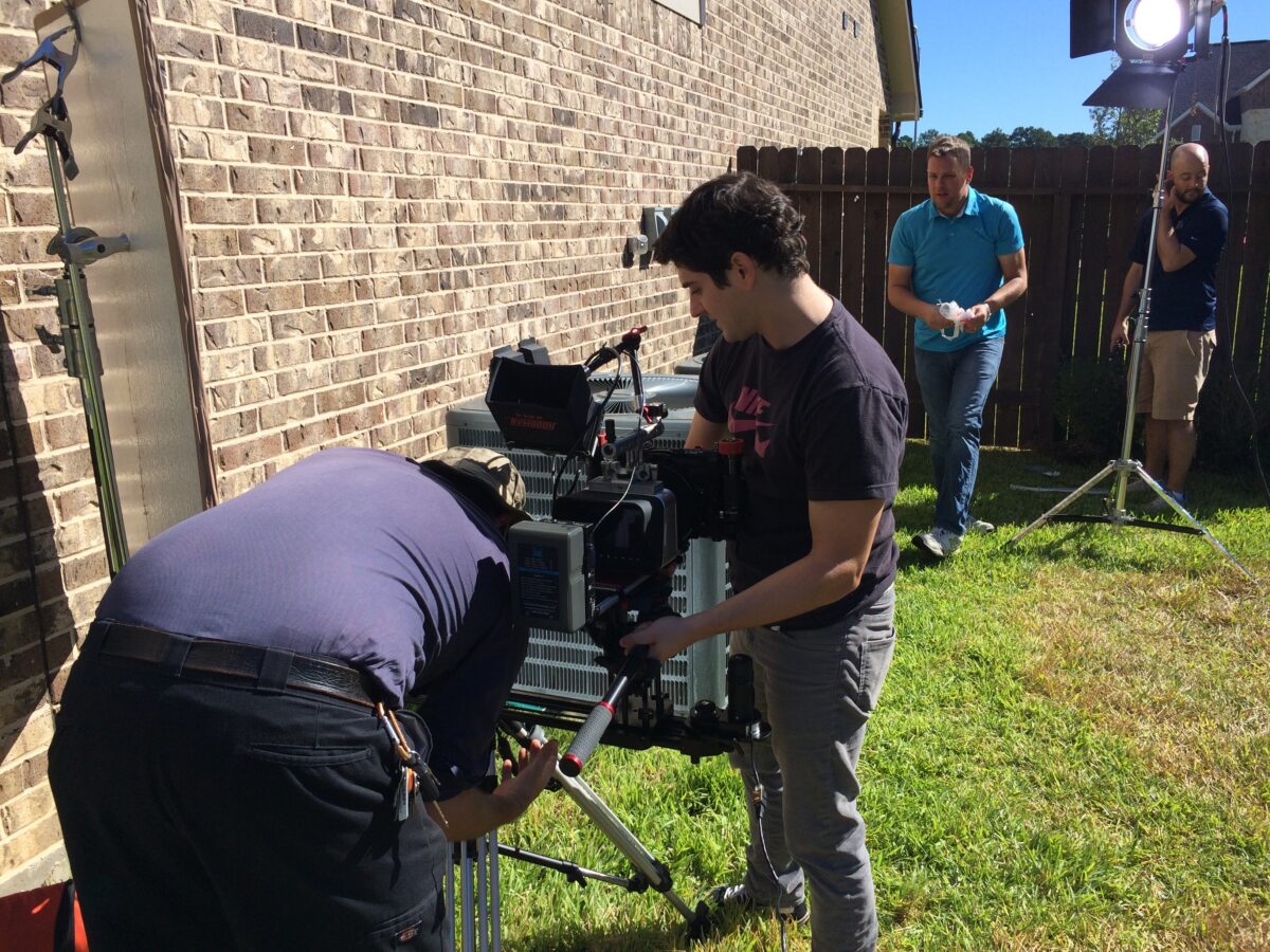 Behind the scenes at Cut To Create's video production for Mistbox