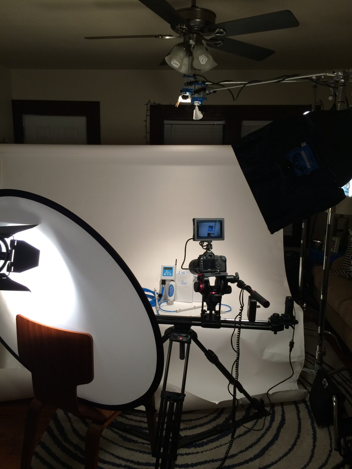 Behind the scenes at Cut To Create's video production for Mistbox