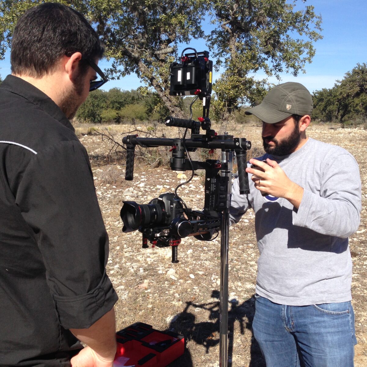 Behind the scenes at Cut to Create's corporate video production for Paradigm SRP