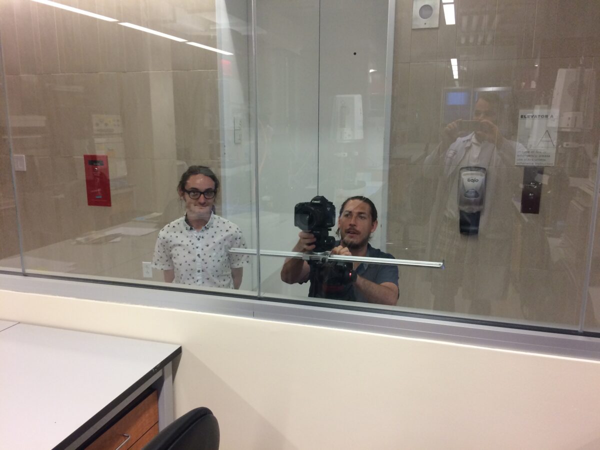 Behind the scenes at Cut To Create's video production for SensoDx