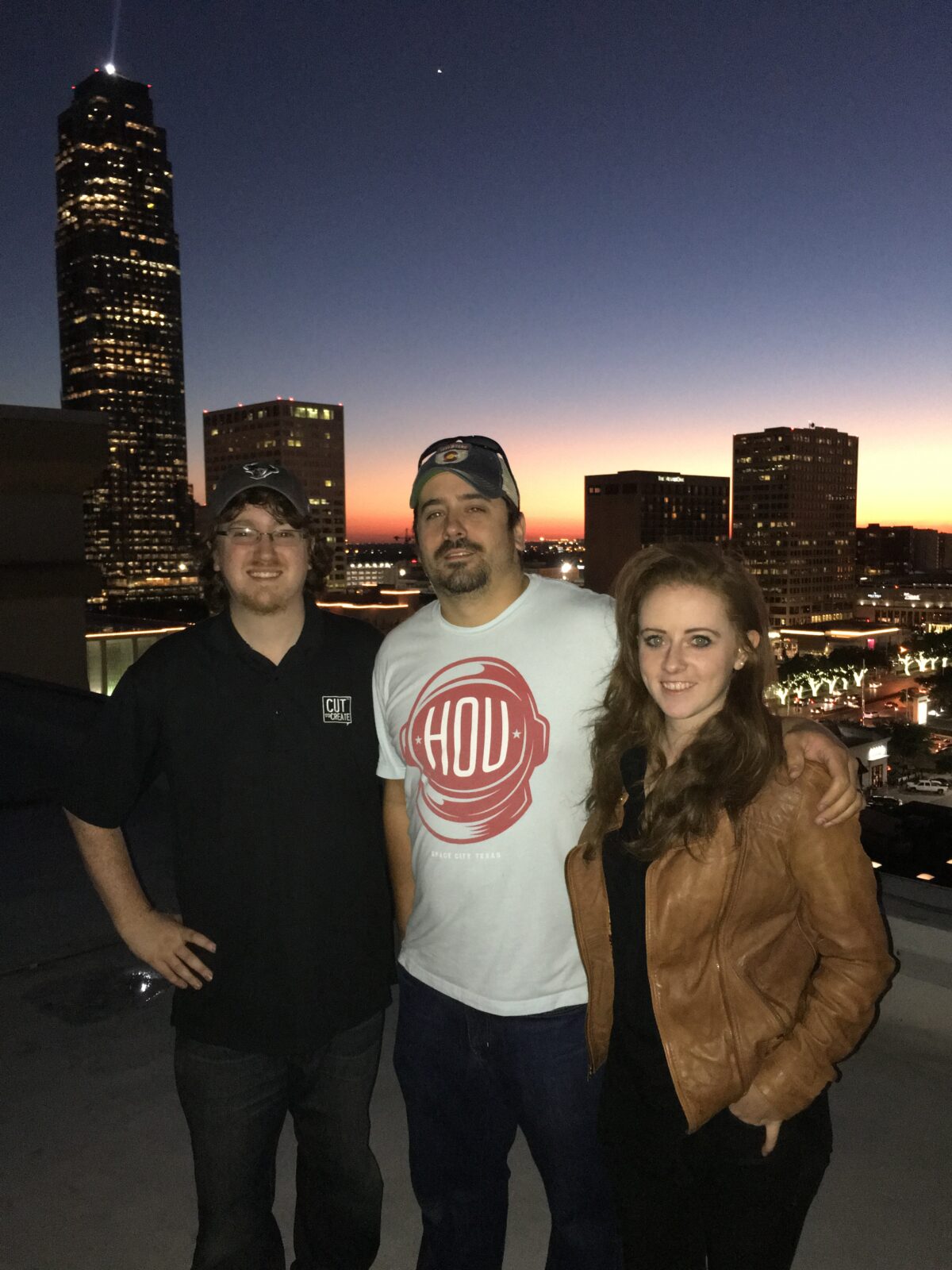 Behind the scenes for Cut To Create's corporate video production for Colvill Office Properties highlighting the Galleria Office Towers in Houston, Texas