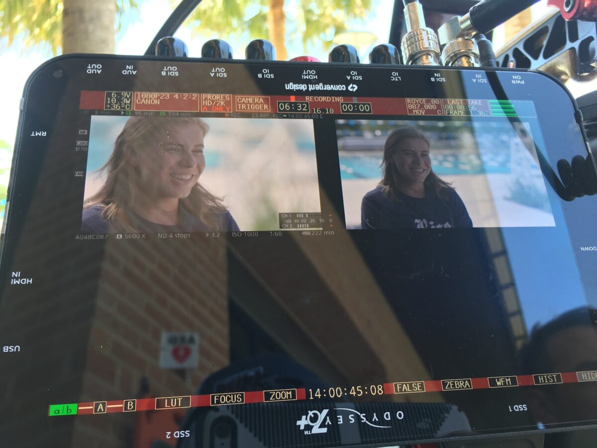 Behind the scenes for Cut To Create's video production for Rice University's Doerr Institute for New Leaders