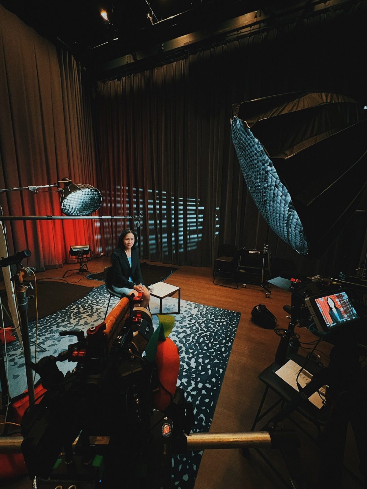 Behind the scenes at Cut To Create's video productions for Holocaust Museum Houston's honoree videos for their Guardian of the Human Spirit award and Lyndon Baines Johnson Moral Courage Award