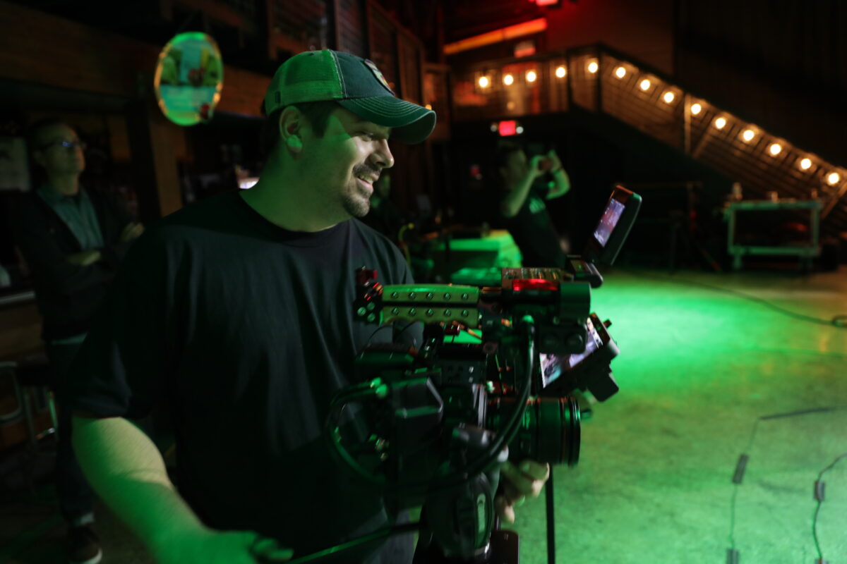 Behind the Scenes for Cut To Create's video production for Virtuix