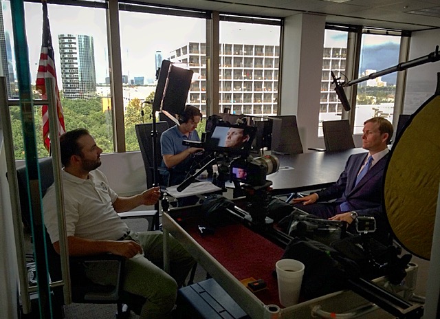 Behind the scenes for Cut To Create's promotional video for Fritsche Anderson Realty