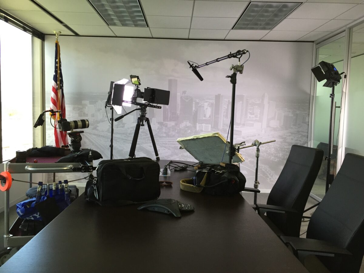Behind the scenes for Cut To Create's promotional video for Fritsche Anderson Realty