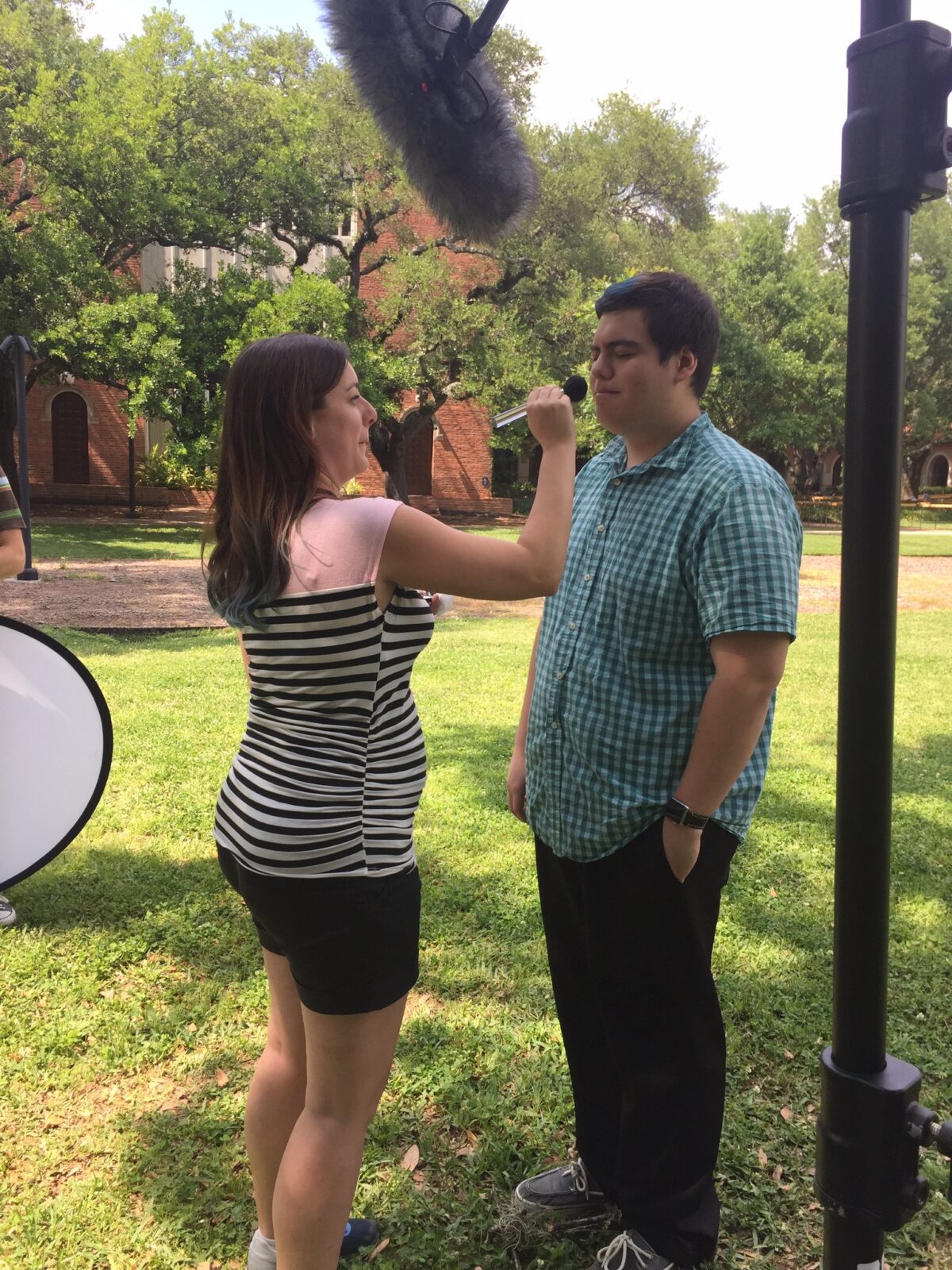 Behind the scenes for Cut To Create's video series for Rice University in Houston, TX