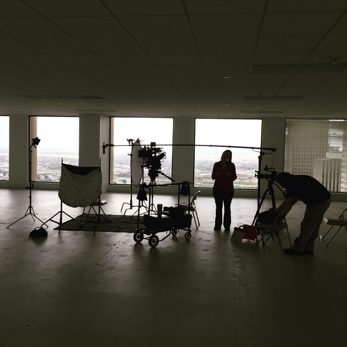 Behind the scenes at Cut To Create's video production for NIAOP