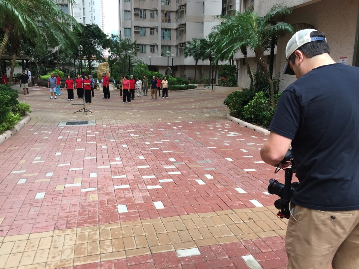 Behind the scenes at Cut To Create's video production for Smith and Associates in Houston, TX