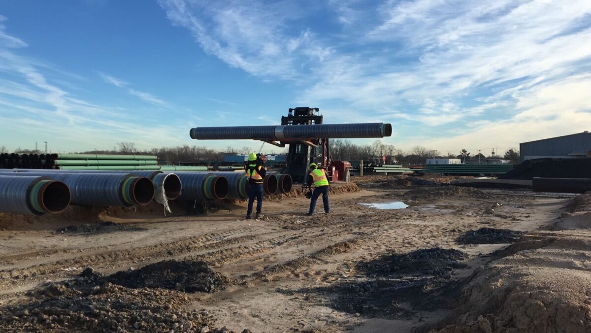 Behind the scenes for Cut To Create's video production for McDermott's Angelin platform BP