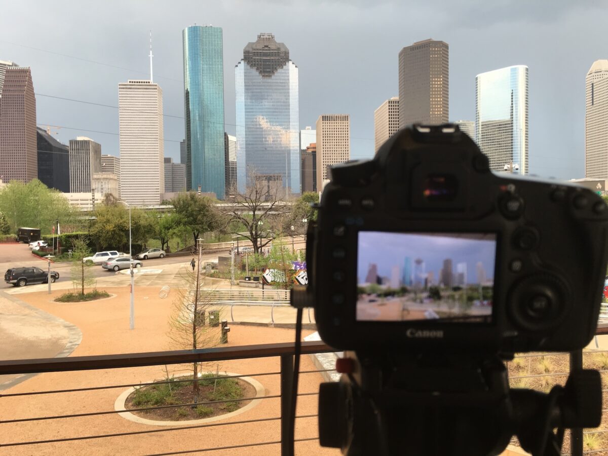 Behind the scenes at Cut To Create's video production project for Brookfield Properties