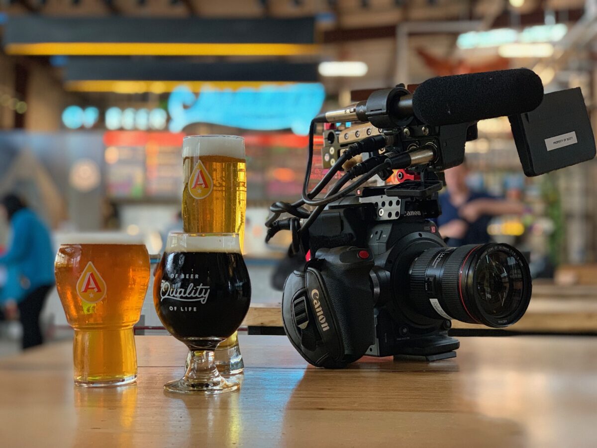 Behind the scenes for Cut To Create's customer testimonial package for G&A Partners