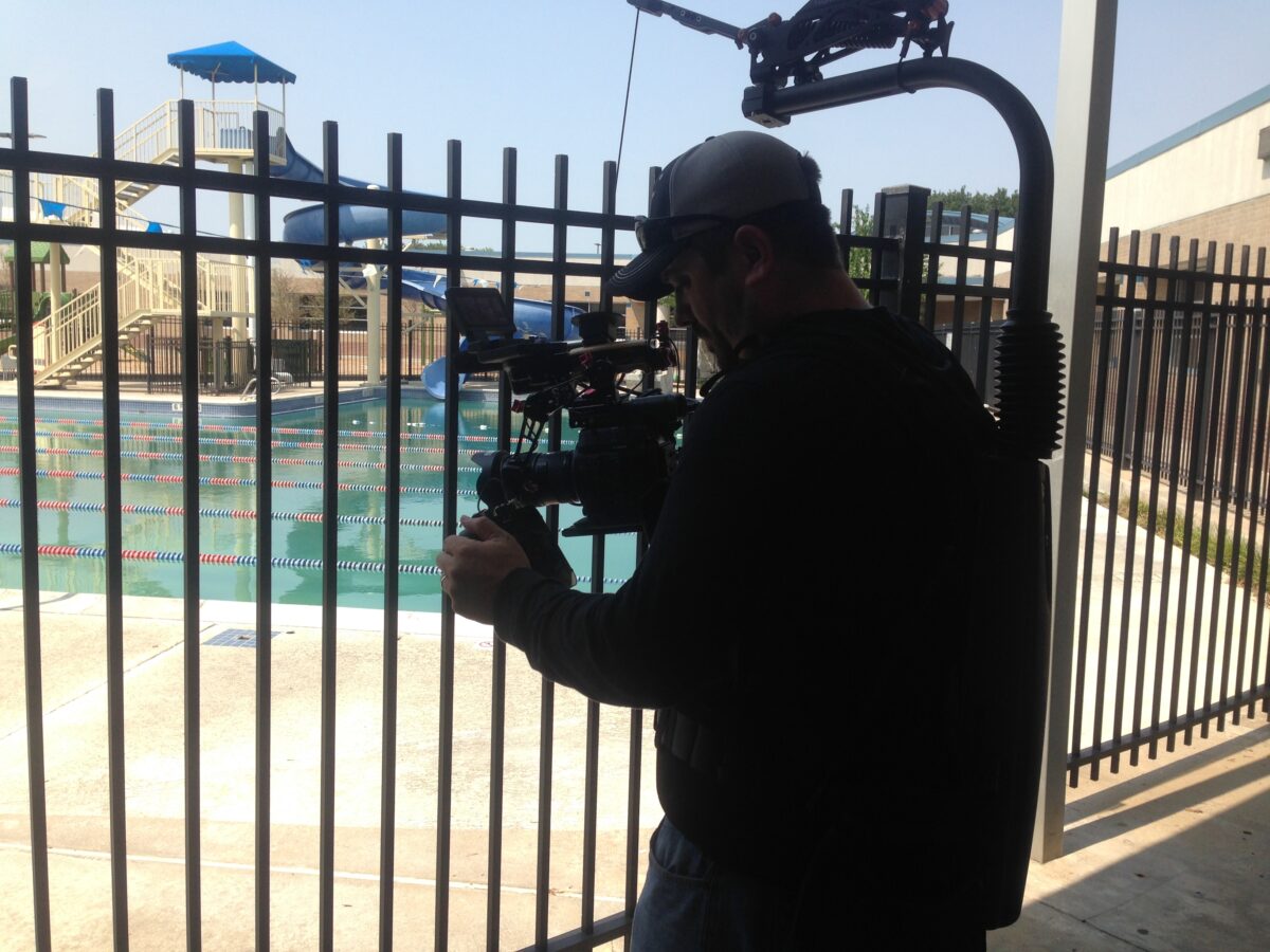 Behind the scenes at Cut To Create's package of fundraising videos for the Jewish Federation of Greater Houston after various jewish establishments were devastated by Hurricane Harvey in 2017