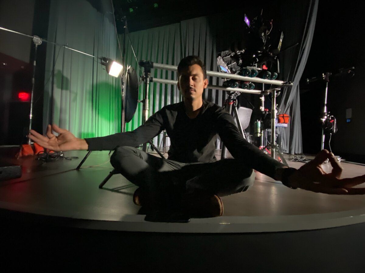 Behind the scenes at Cut To Create's video productions for Holocaust Museum Houston's honoree videos for their Guardian of the Human Spirit award and Lyndon Baines Johnson Moral Courage Award