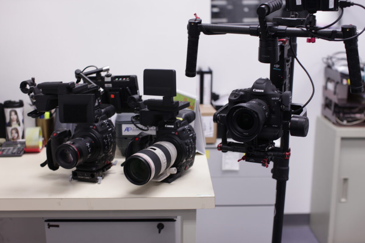 Behind the scenes at Cut To Create's video production for Smith and Associates in Houston, TX