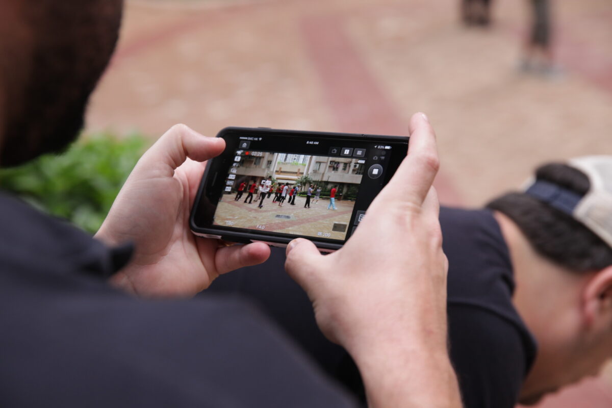 Behind the scenes at Cut To Create's video production for Smith and Associates in Houston, TX