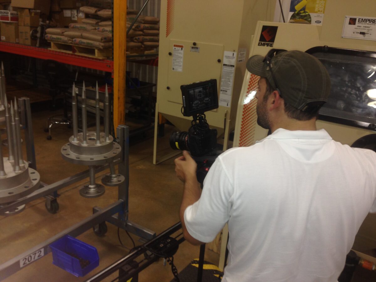 Behind the scenes at Cut To Create's video production for NexGen AFS
