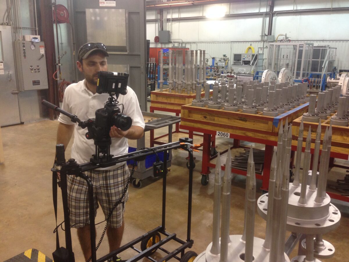 Behind the scenes at Cut To Create's video production for NexGen AFS