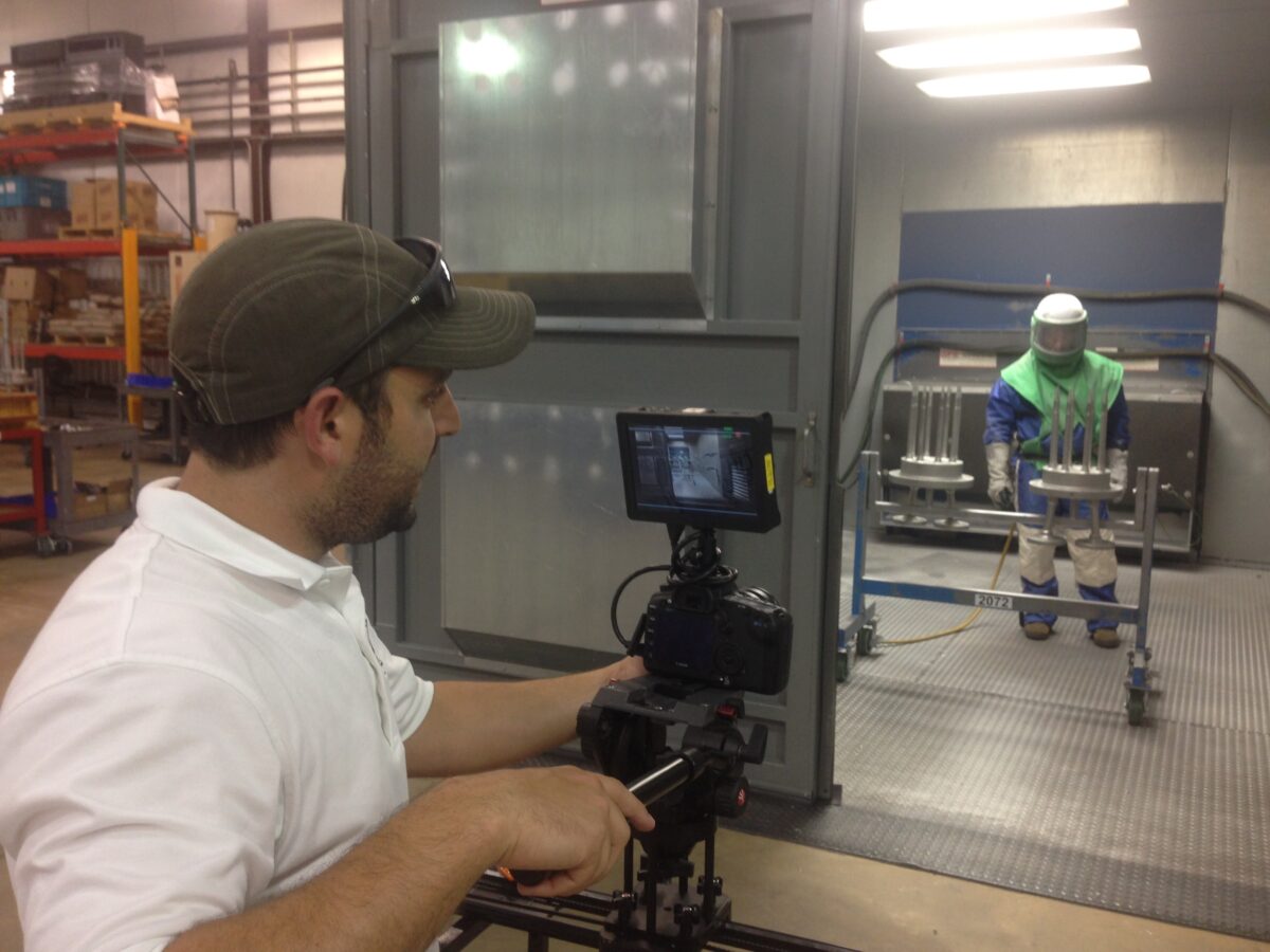 Behind the scenes at Cut To Create's video production for NexGen AFS