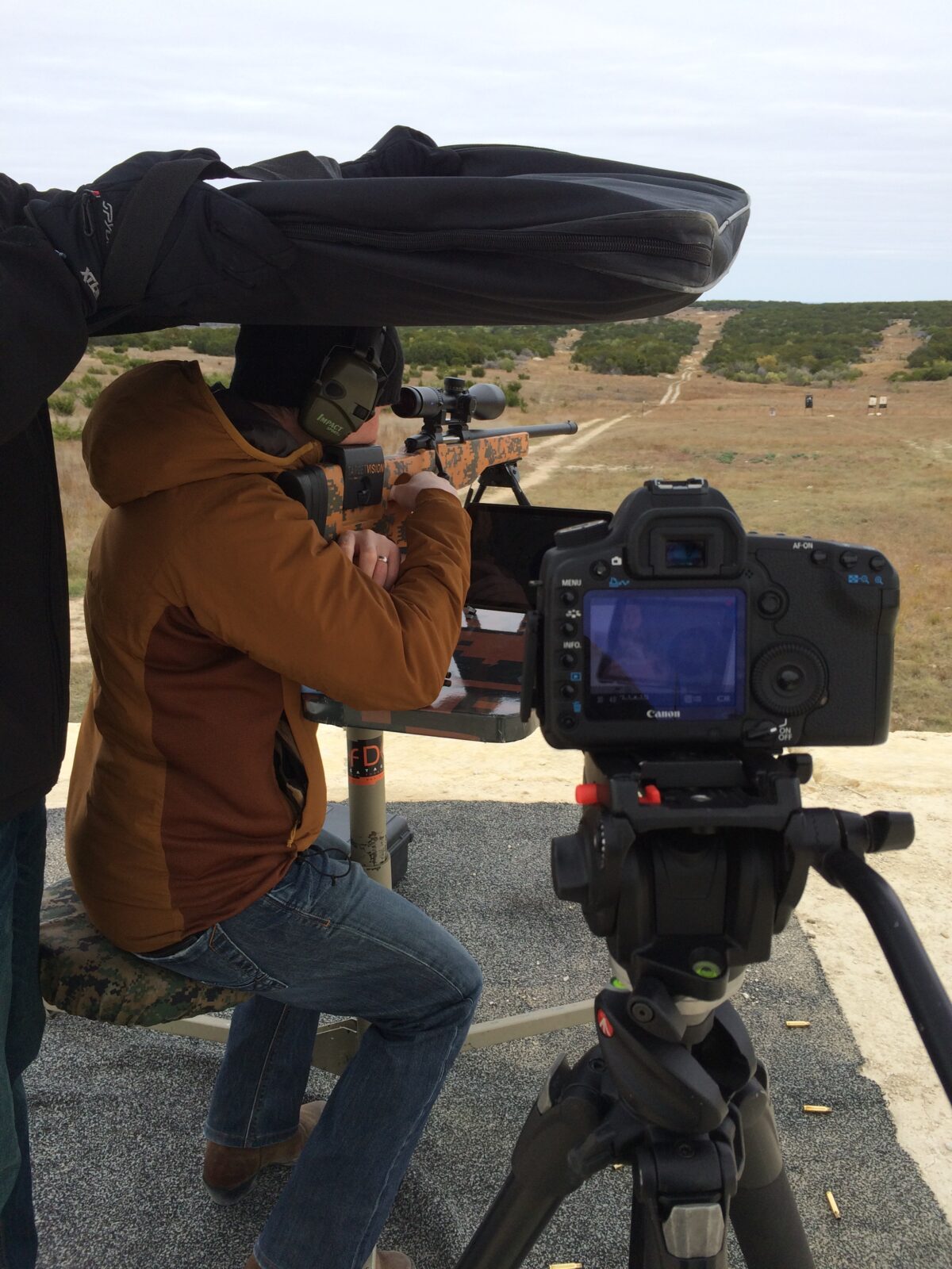 Behind the scenes at Cut To Create's video production shoot for TargetVision.