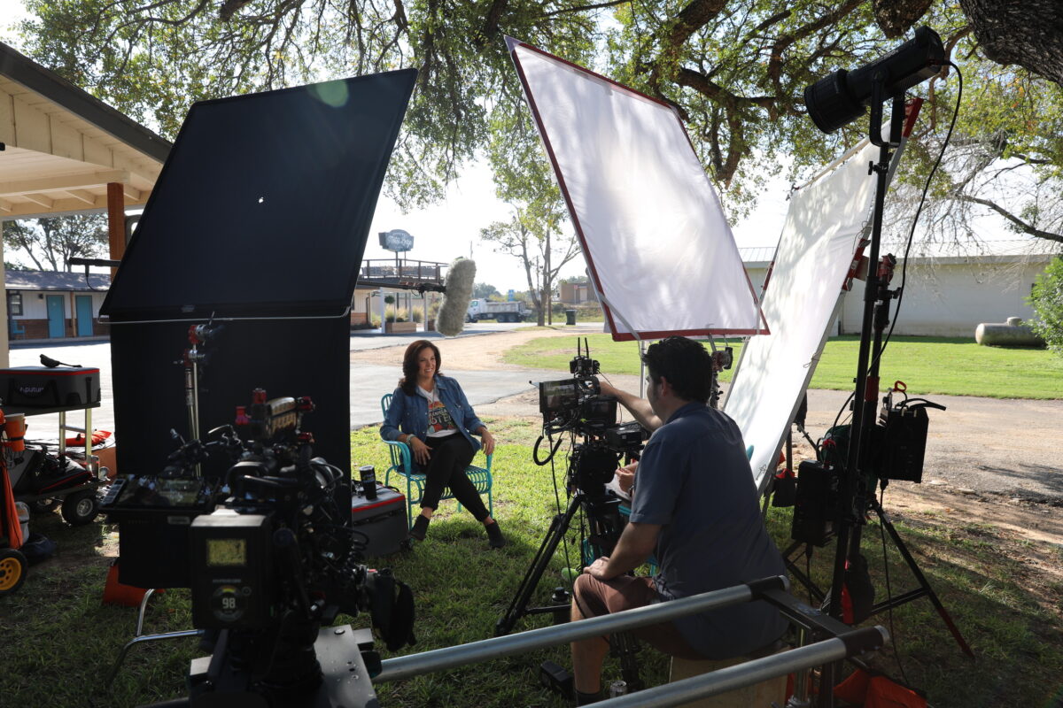 Behind the scenes at Cut To Create's video production for The Magnolia Network show 