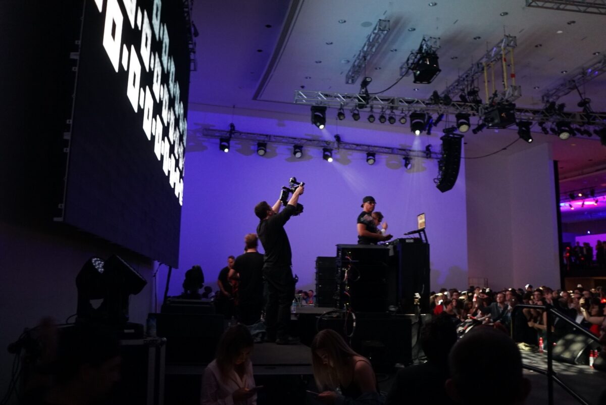 Behind the Scenes at Cut to Create's video production shoot for Rolling Stone Magazine, capturing a party at the Museum of Fine Arts Houston for the Super Bowl in Houston, TX