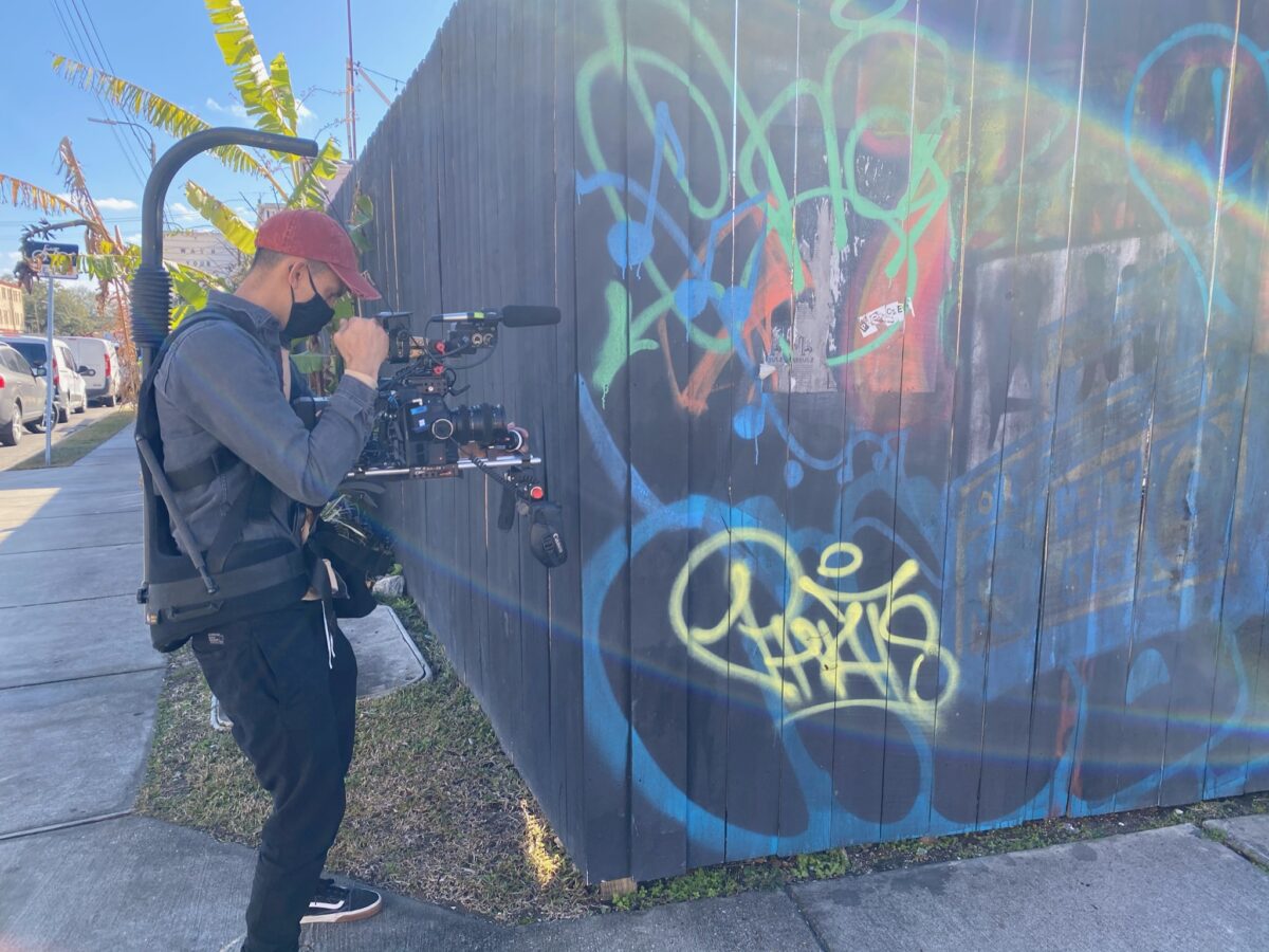 Behind the scenes at Cut To Create's video production for The Magnolia Network show 