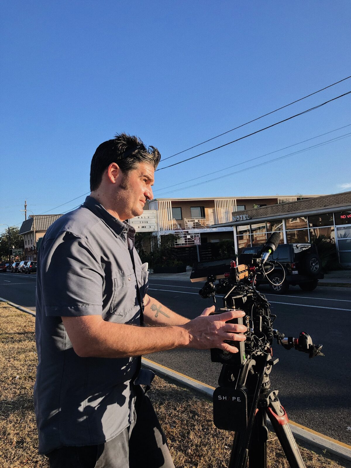 Behind the scenes at Cut To Create's video production for The Magnolia Network show 