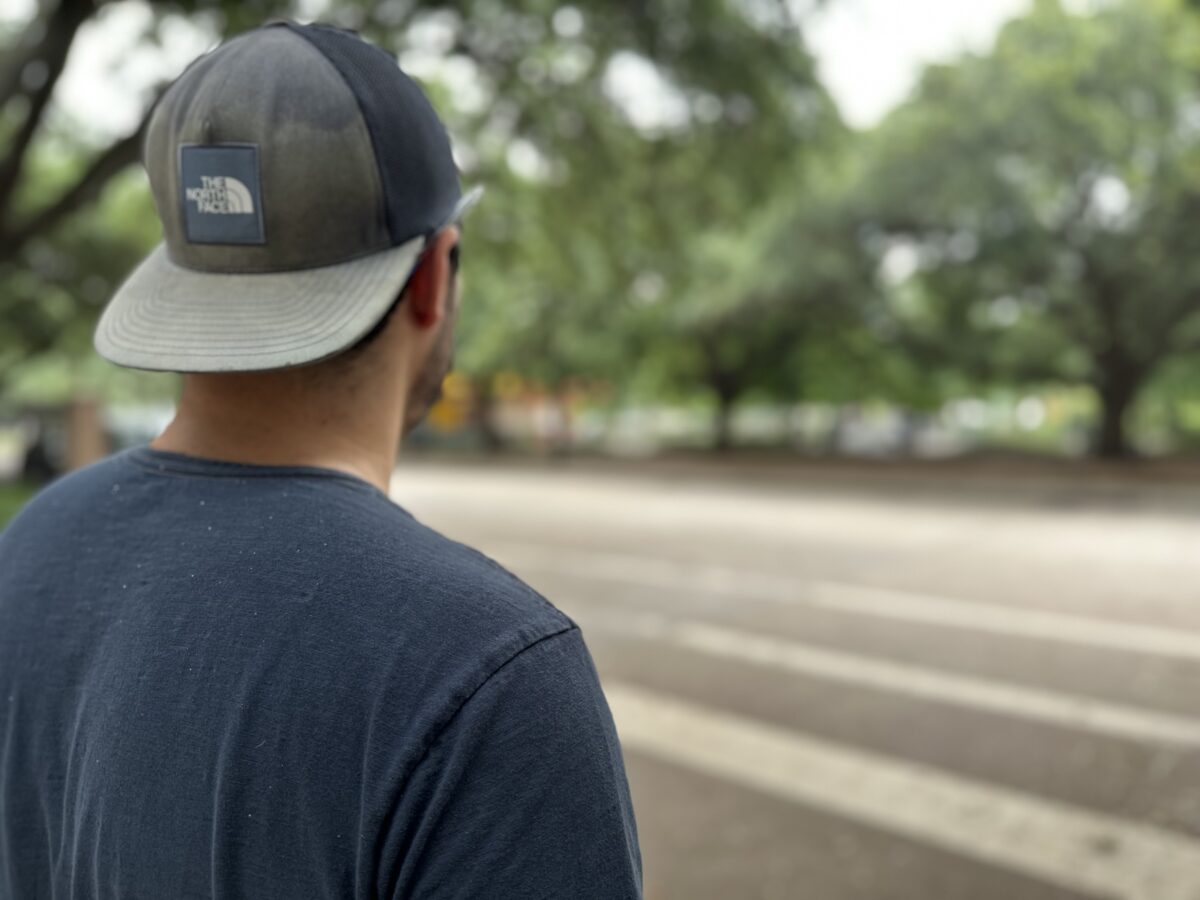 Producer, Danny Beaser, poses for a scout photo during Cut To Create's pre-production work