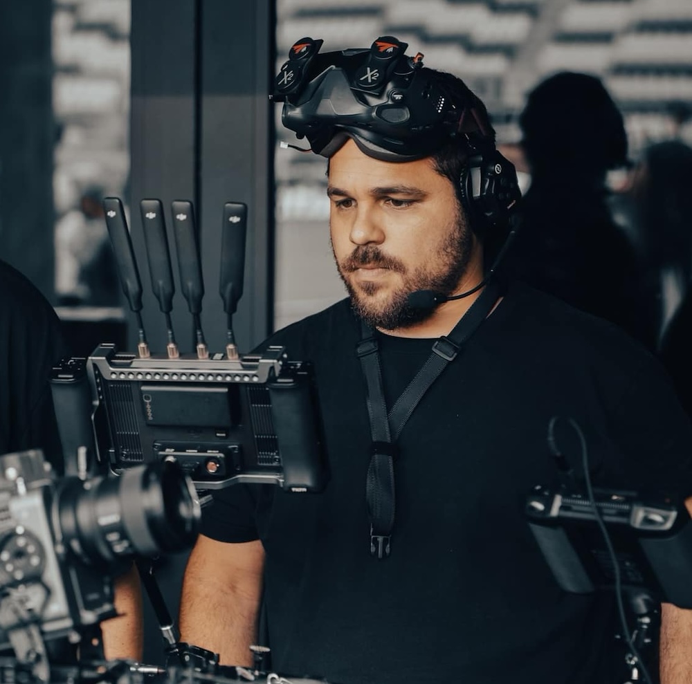 Beto Diaz FPV Drone Pilot for Corporate Video Production Company Cut To Create based in Houston Texas