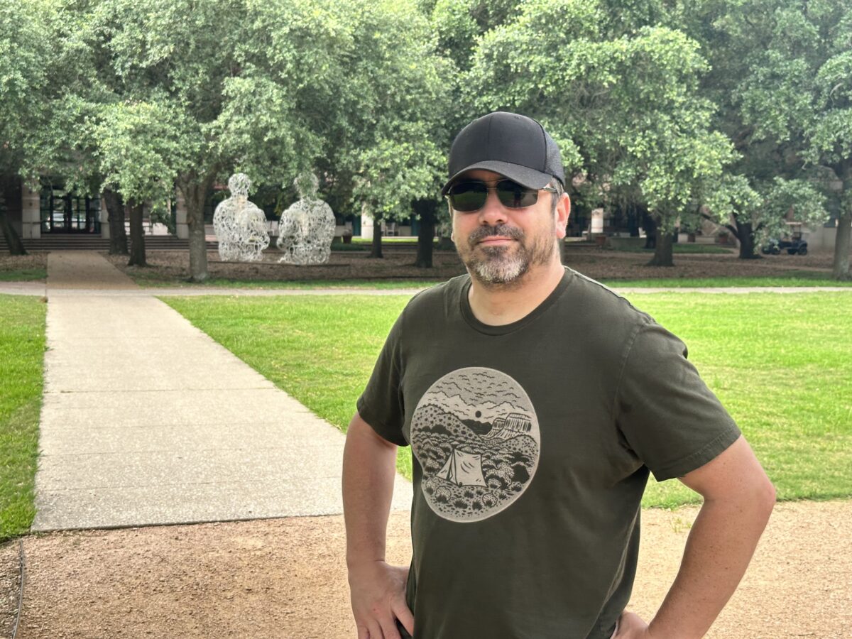 Scout photo from Cut To Create's overview video for Rice University's Doerr Institute for New Leaders.