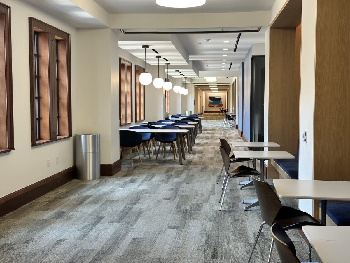 Scout photo from Cut To Create's overview video for Rice University's Doerr Institute for New Leaders.