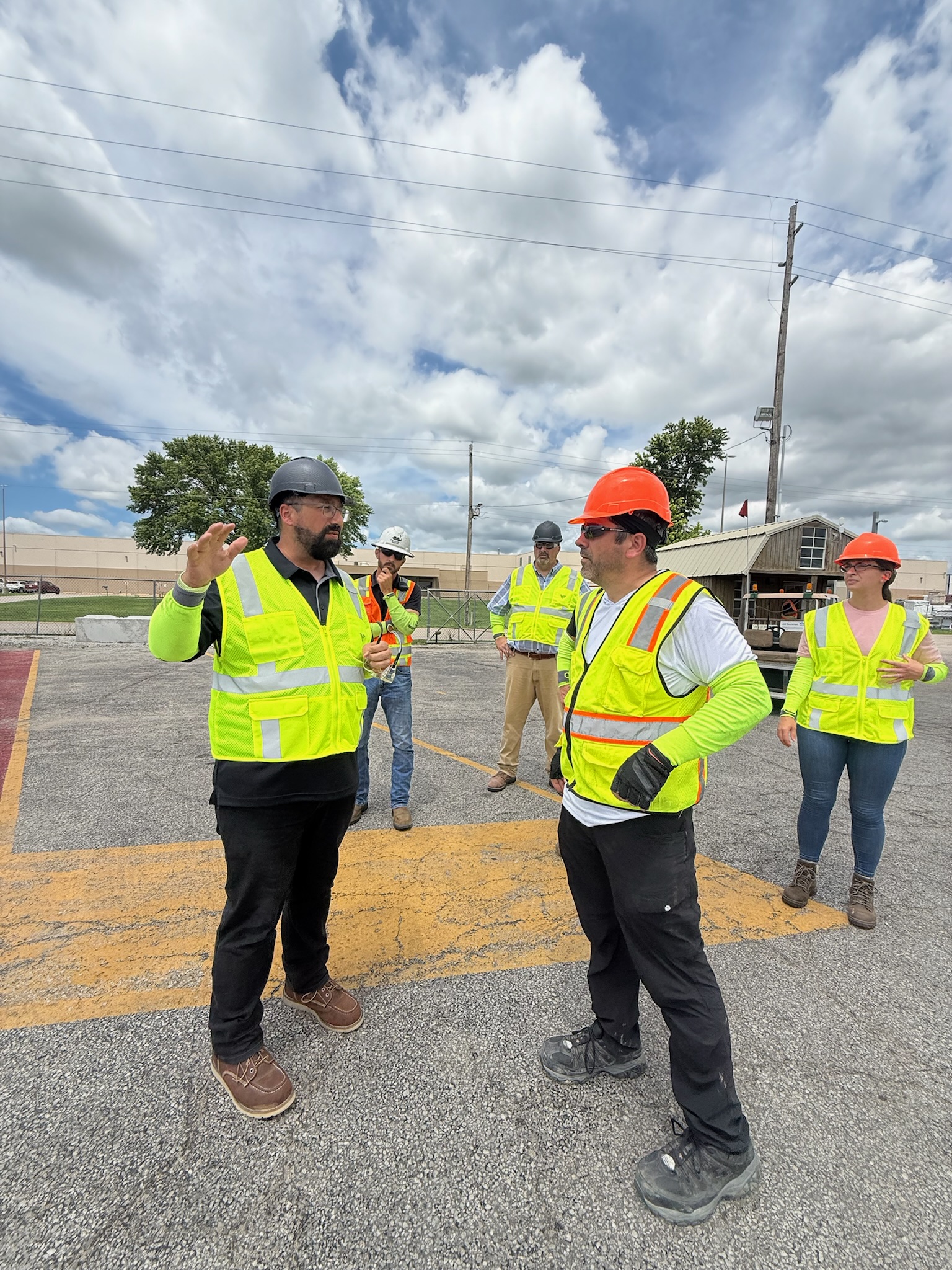 Video production shoot in St. Joseph Missouri for BlueScope