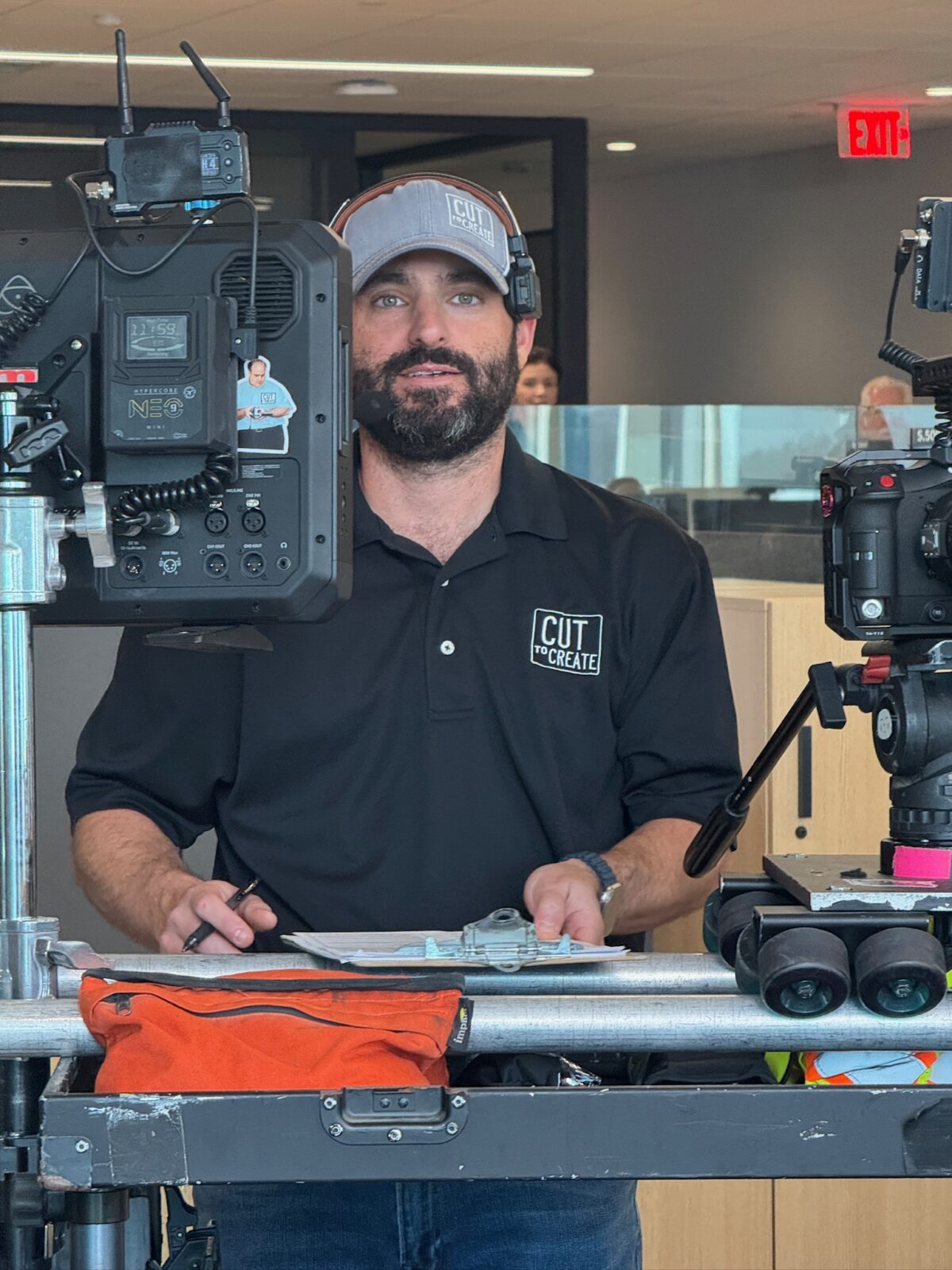 Behind the scenes with Cut To Create for Chevron Phillips Chemical and their new headquarters in The Woodlands, TX