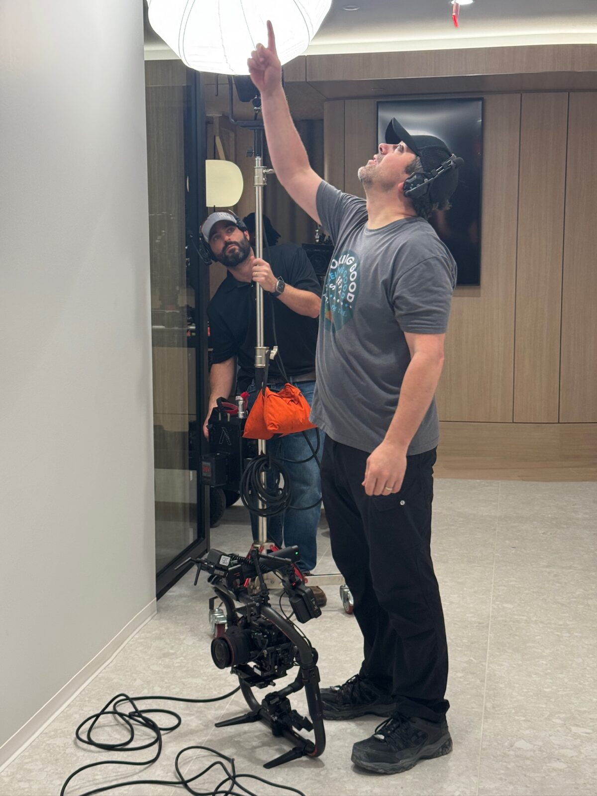 Behind the scenes with Cut To Create for Chevron Phillips Chemical and their new headquarters in The Woodlands, TX