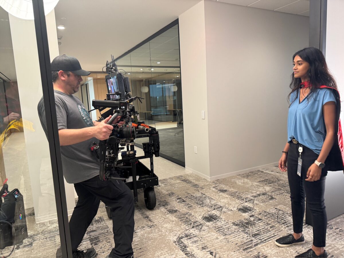 Behind the scenes with Cut To Create for Chevron Phillips Chemical and their new headquarters in The Woodlands, TX