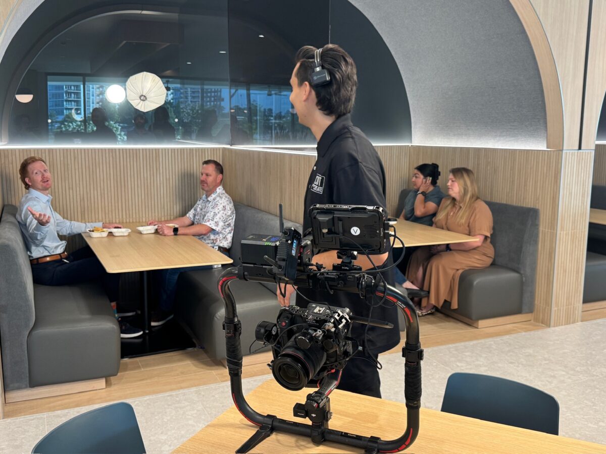 Behind the scenes with Cut To Create for Chevron Phillips Chemical and their new headquarters in The Woodlands, TX