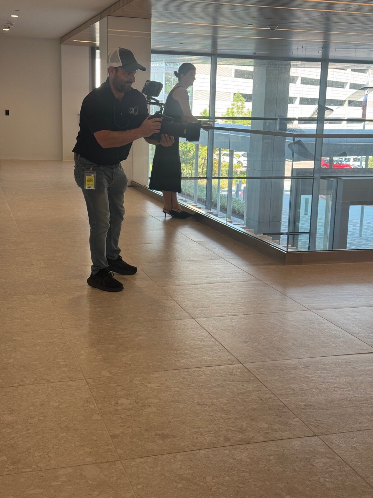 Behind the scenes with Cut To Create for Chevron Phillips Chemical and their new headquarters in The Woodlands, TX